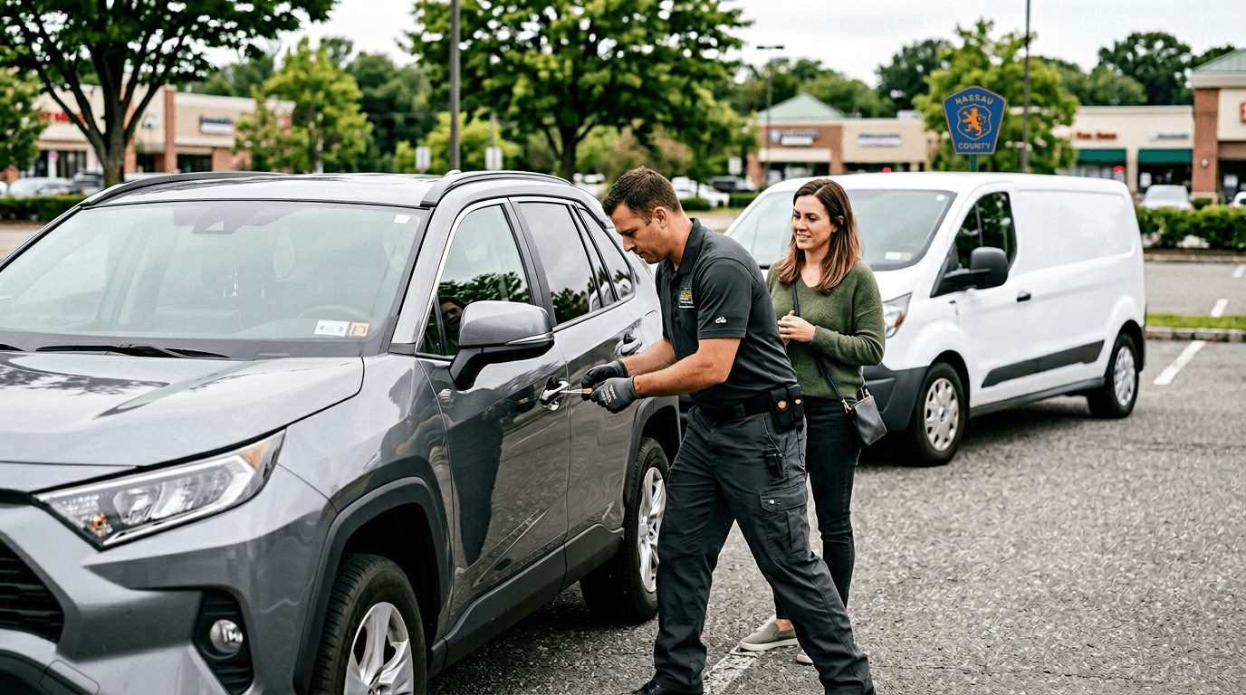 Automotive Locksmith service in Mineola, NY