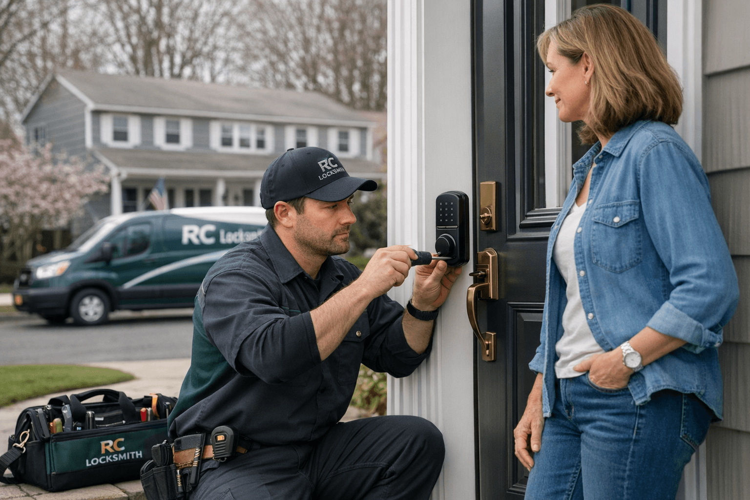 Installing Smart Locks in Nassau County Homes | Smart Lock Installation in Massapequa, NY